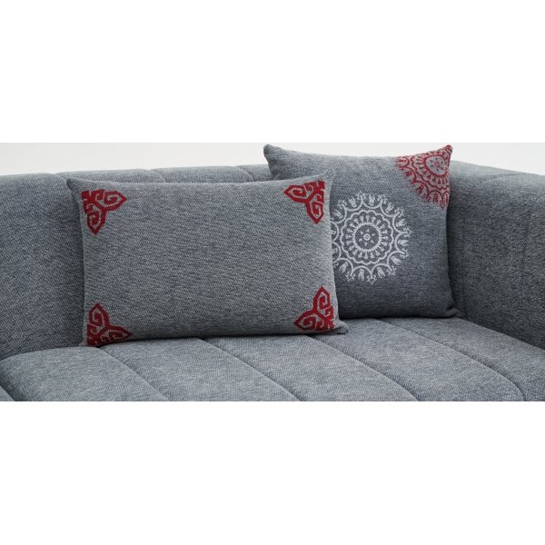 Beyza divansoffa vänster - Grå Beyza divansoffa vänster - Grå