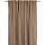 Rideau Julie lot de 2 2 x 145 x 280 cm - Mocca