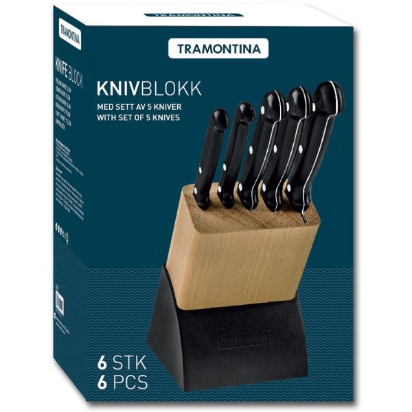 Tramontina knivbok med knivar