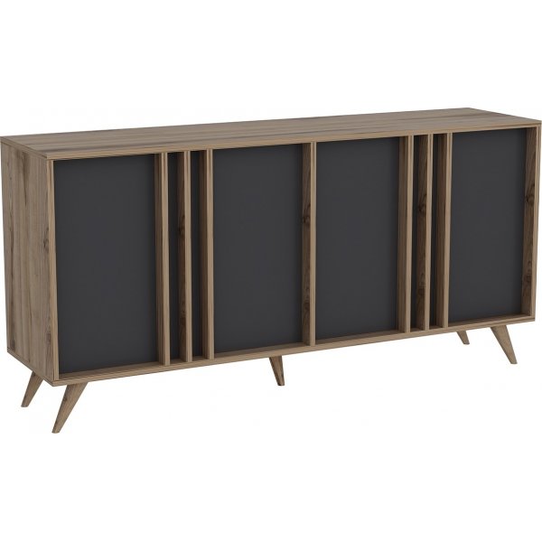 Buffet Rilla - Noyer/anthracite Buffet Rilla - Noyer/anthracite