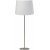 Lampe de table Base - Blanc cass/chrome - 71 cm