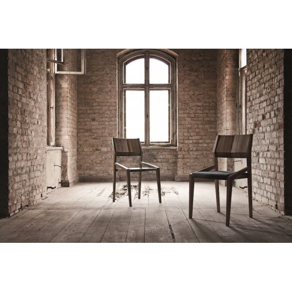 Chaise de salle  manger Arcos - Couleur du cadre en option