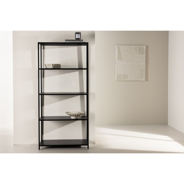 Montevideo hylla - Svart