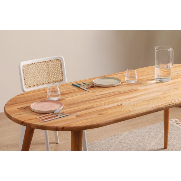 Table à manger Ares 160 x 80 cm - Chêne Table à manger Ares 160 x 80 cm - Chêne