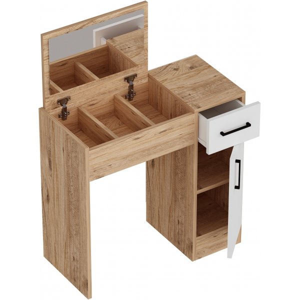 Inci kaptafel 77 x 37,3 cm - Grenen/wit Inci kaptafel 77 x 37,3 cm - Grenen/wit