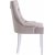 Chaise Tuva Cleopatra - Velours Beige (poigne arrire)