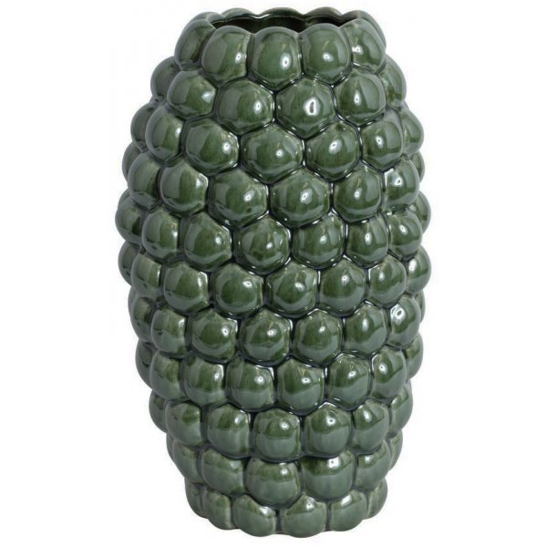 Vas Big Bouble H35 cm - Grn (Glansig)