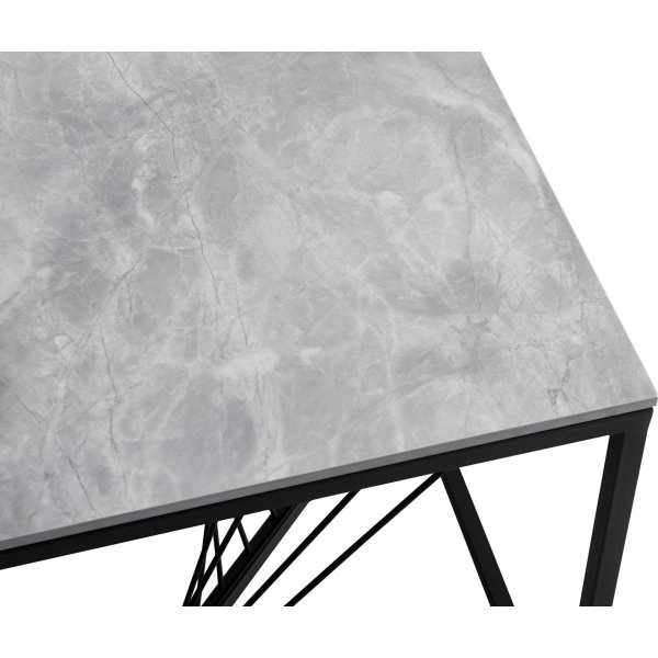 Table basse Eterneco 55 x 55 cm - Marbre gris Table basse Eterneco 55 x 55 cm - Marbre gris