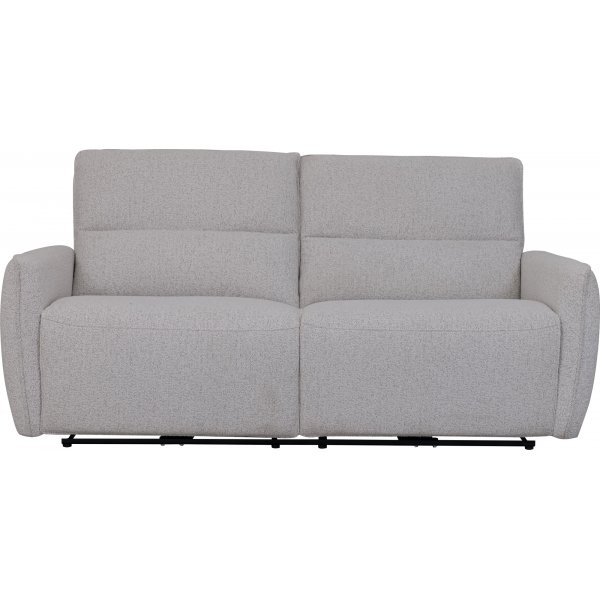 Soffa elektrisk recliner 3-sits - Ljus bouclè Soffa elektrisk recliner 3-sits - Ljus bouclè