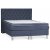 Hilton kontinentalsng med 5-zons pocketsystem - Navyblue sng 180x200 cm