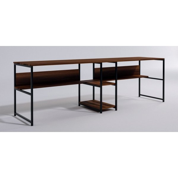 Bureau Buddy 240x60 cm - Noyer Bureau Buddy 240x60 cm - Noyer