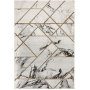 Maskinv�vd matta Diamond Marble Guld - 160x230 cm