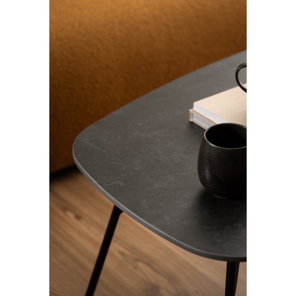 Table basse Caracas 120 x 60 cm - noir