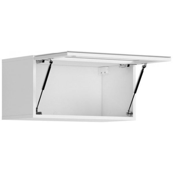 Caddy v�ggsk�p - Vit / Glas