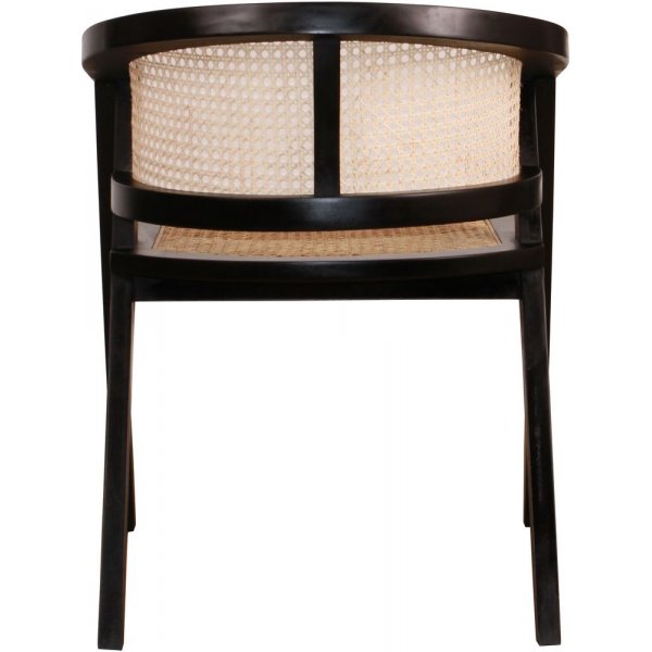 Siknäs karmstol - Svart mahogny/rotting Siknäs karmstol - Svart mahogny/rotting