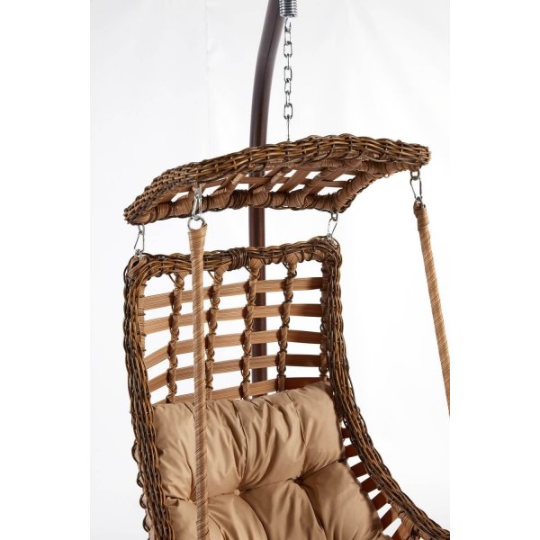 Alcazar hngstol - Brun + Flckborttagare fr mbler