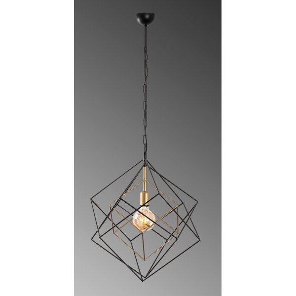 Plafonnier Tilly 13254 - Noir/antique