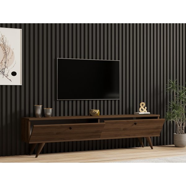 TV-bnk Paris i Valnt - 160 cm