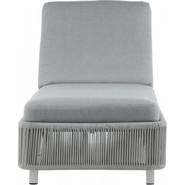 Virya solsäng - Grå/Vit Virya solsäng - Grå/Vit