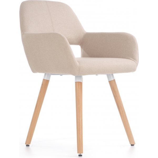 Chaise de salle à manger Cash - Beige Chaise de salle à manger Cash - Beige