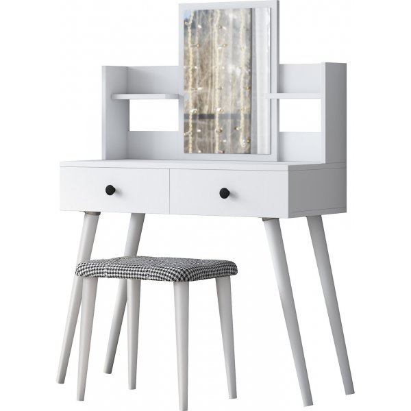 Bijou kaptafel 2, 98 x 40 cm - Wit Bijou kaptafel 2, 98 x 40 cm - Wit