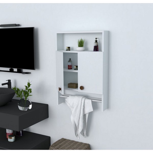 Armoire Banyo - Blanc Armoire Banyo - Blanc