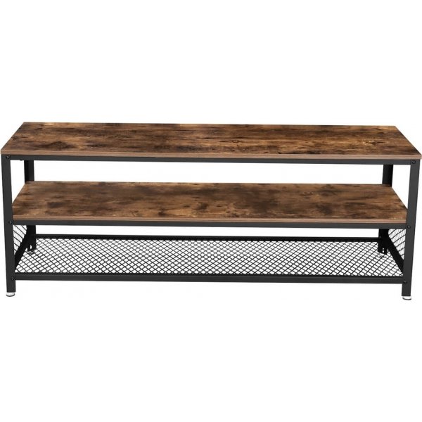 Maxwell TV-bnk 140 cm - Brun/svart