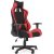 Chaise de bureau Sabella - Rouge/noir