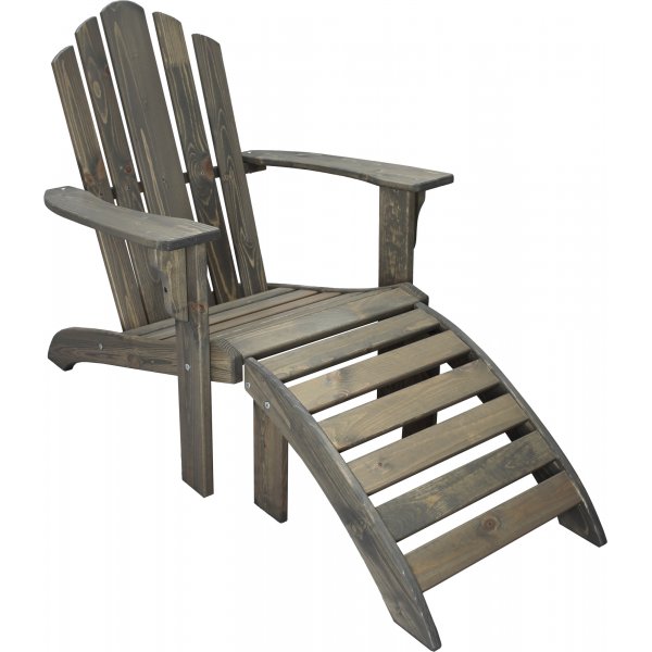 Newport däckstol - Grå Newport däckstol - Grå