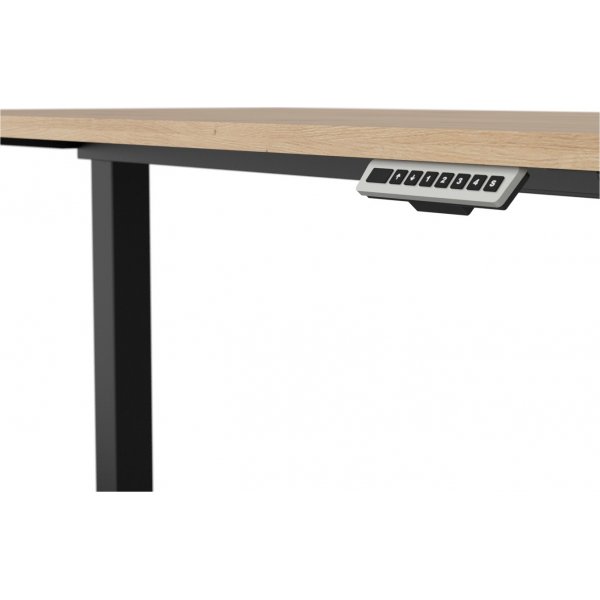 Bureau ajustable Space 140 x 70 cm - Chêne Bureau ajustable Space 140 x 70 cm - Chêne