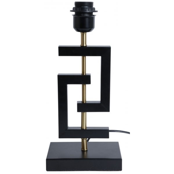 Ice lampfot H37 cm - Svart/Guld