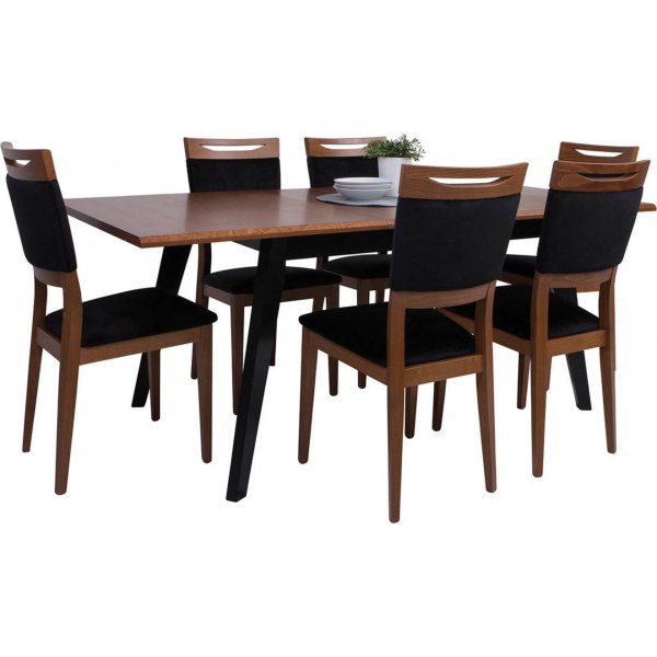 Chaise de salle à manger Madison - Noir Chaise de salle à manger Madison - Noir