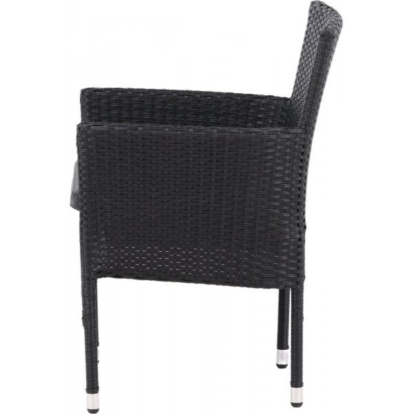 Malina matstol - Svart/Grå Malina matstol - Svart/Grå