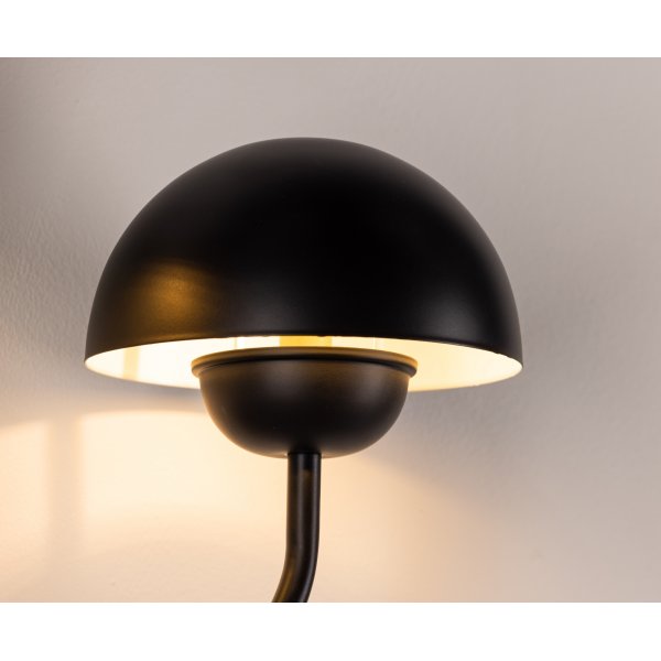 Lykkarna wandlamp - Zwart
