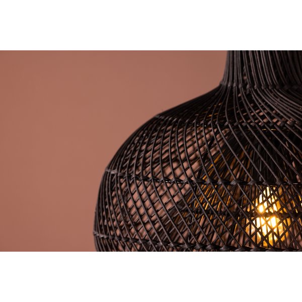 Plafonnier Laroche - Noir/marron foncé Plafonnier Laroche - Noir/marron foncé