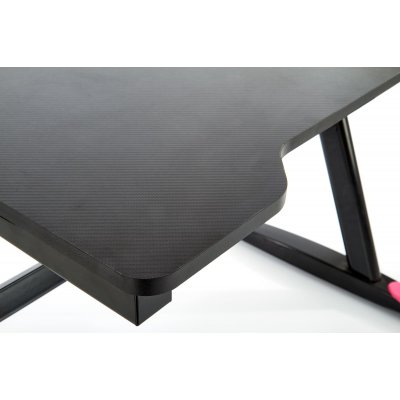 Astal skrivbord 100x60 cm - Svart/rd