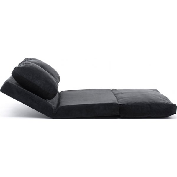 Canapé-lit 2 places Taida - Noir Canapé-lit 2 places Taida - Noir