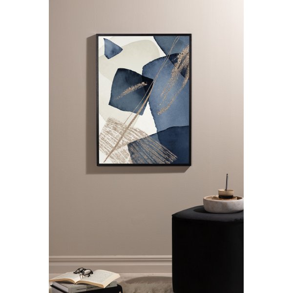 Poster - Blue swirl Poster - Blue swirl