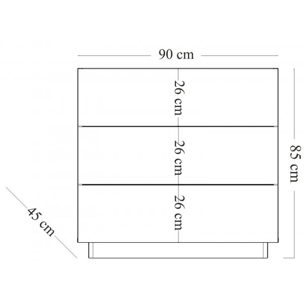 Lody byr� 90 cm - Tr�