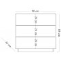 Lody byr 90 cm - Tr