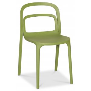 Nordanå matstol stapelbar - Grön