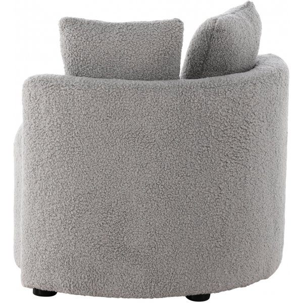 Canapé enfant 2 places Kelso - Teddy gris Canapé enfant 2 places Kelso - Teddy gris