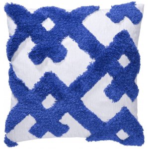 Housse de coussin Ins 45 x 45 cm - Bleu