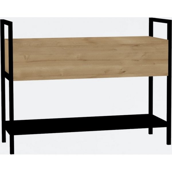Narden haltafel 90 x 34 cm - Saffier eiken