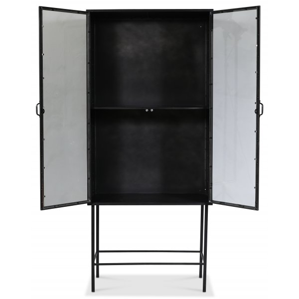 Industry vitrinskåp i metall - Metall / Glas + Möbeltassar Industry vitrinskåp i metall - Metall / Glas + Möbeltassar