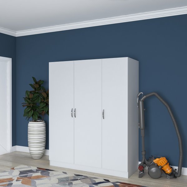 Armoire Baden 5 - Blanc Armoire Baden 5 - Blanc