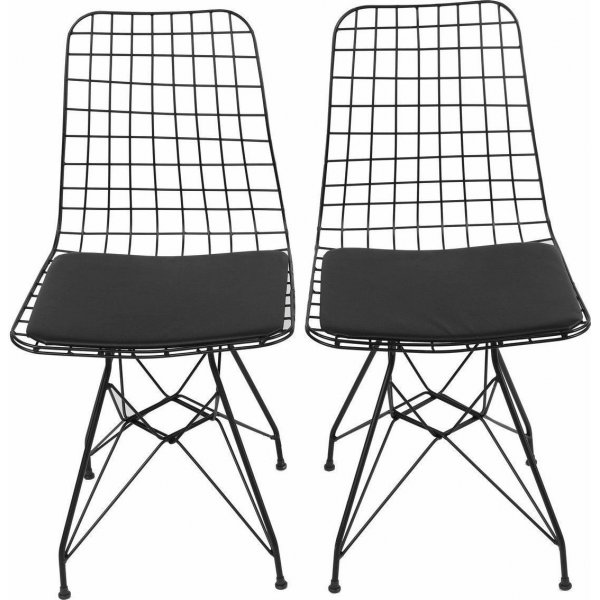 Minto stolset, 2 st - Svart Minto stolset, 2 st - Svart
