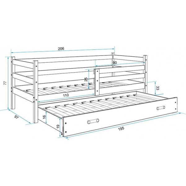 Eryk juniors�ng med extrab�dd - Valfri f�rg & storlek