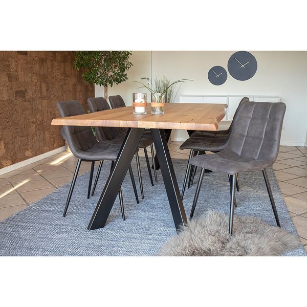 Utah matta - Grafit gr� - 160x230