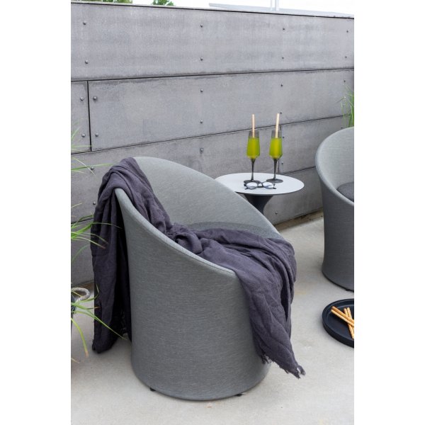 Groupe lounge Spoga - Noir/Gris Groupe lounge Spoga - Noir/Gris